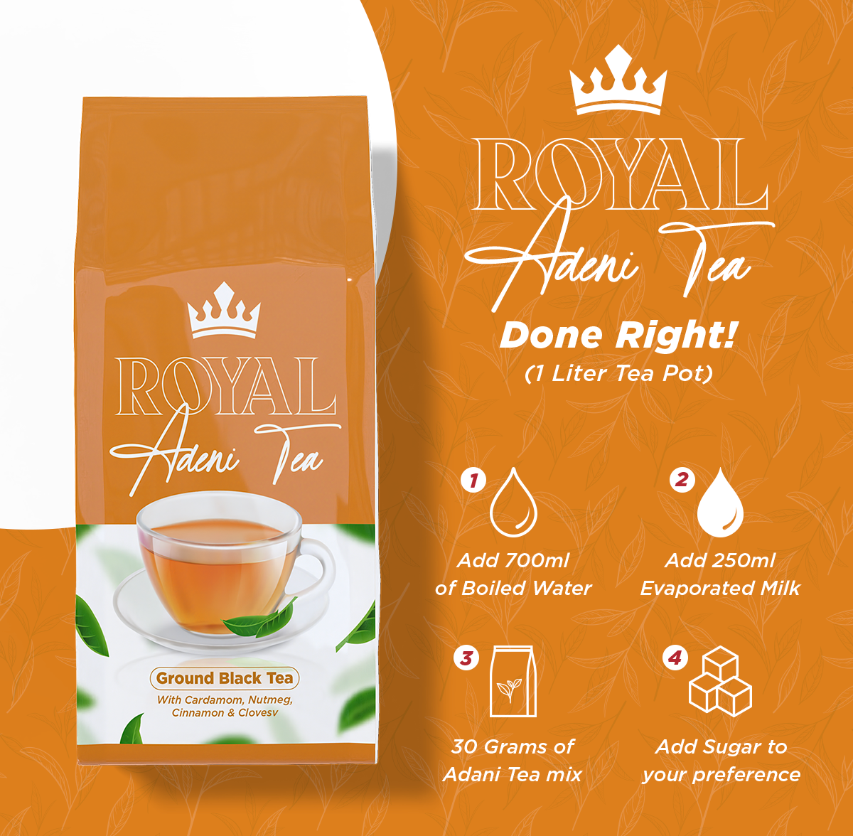 Royal Adeni Tea - 1 lb
